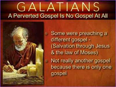 Galatians there is no other gospel